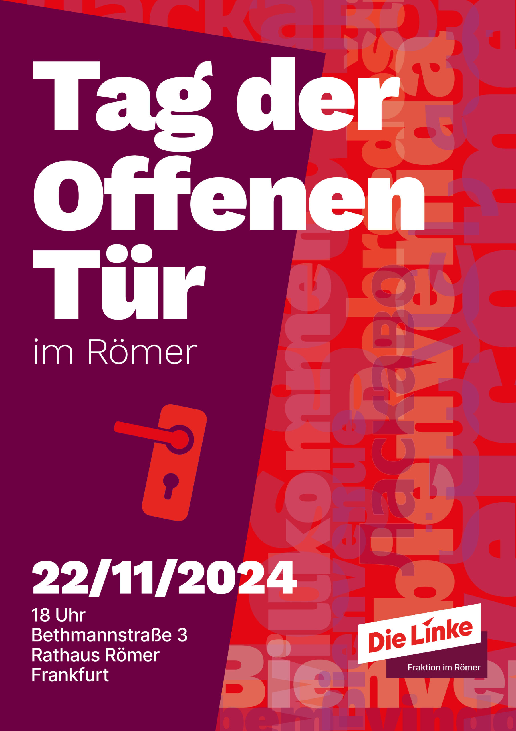 Tag der offenen Tür im Römer 2024 - Die Linke im RömerDie Linke im Römer